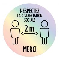 Pastille 12'' pour le sol