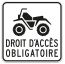 Droit d'accès obligatoire 