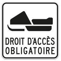 Droit d'accès obligatoire   *** FORMAT ROUTE ***