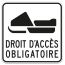 Droit d'accès obligatoire   *** FORMAT ROUTE ***