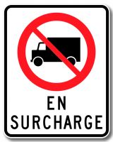 Limitation de poids aux charges légales 