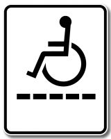 Passage pour personnes atteintes de déficience physique