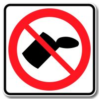 Défense de jeter des ordures