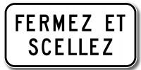 Obligation de fermer et de sceller bonbonnes de gaz